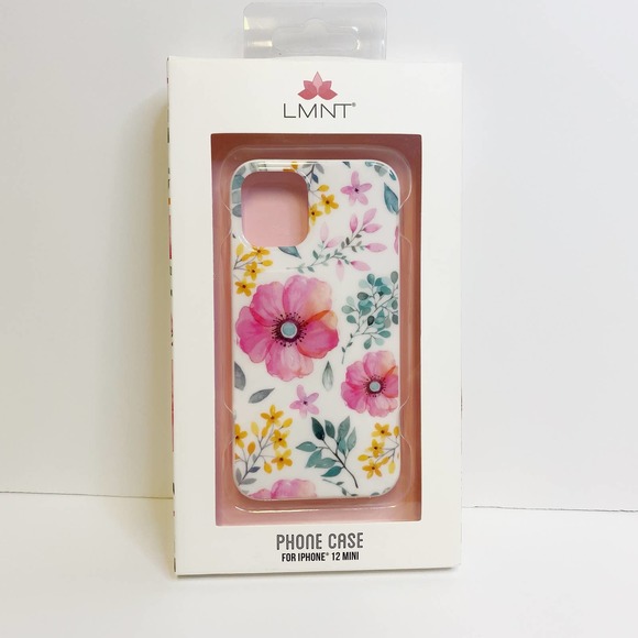 LMNT Floral Phone Case For iPhone 12 Mini - Picture 1 of 1